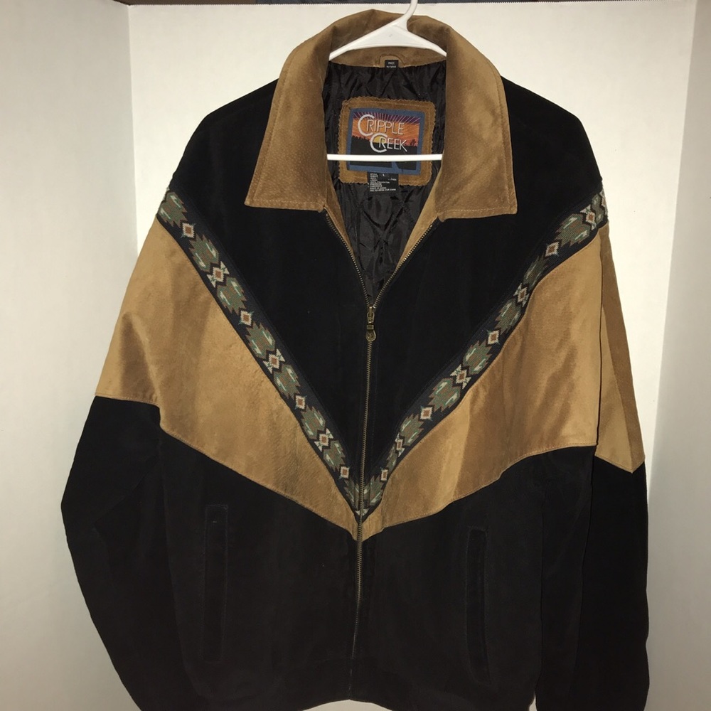 Cripple creek leather jacket